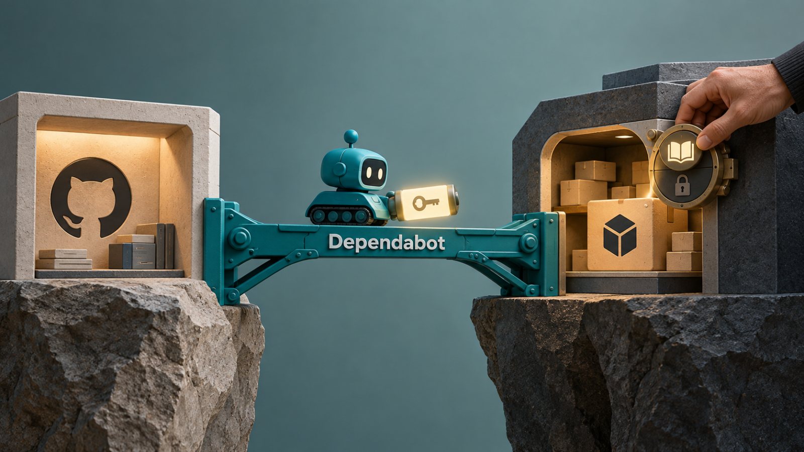 Dependabot-এর private package access-এ PAT লাগবে না—অনুমতি তবু নিজে দিতে হবে