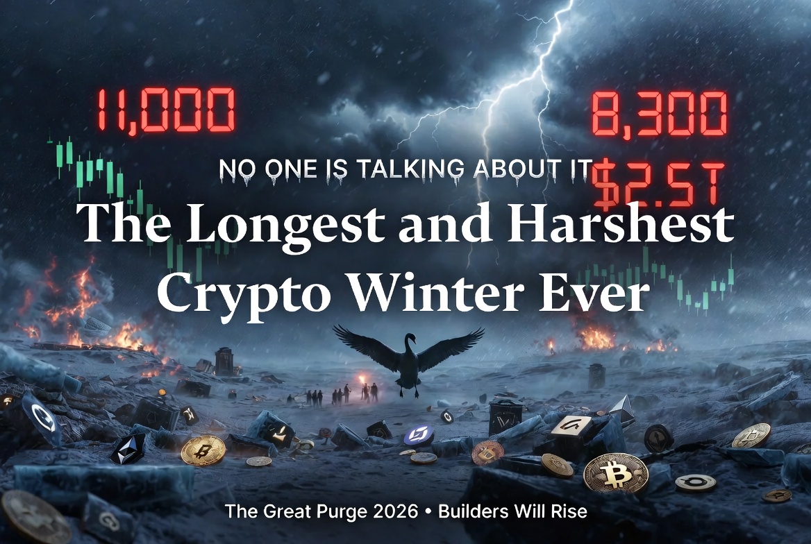 No One Is Talking About It, But the Crypto Market Is in the Longest and Harshest Crypto Winter Ever