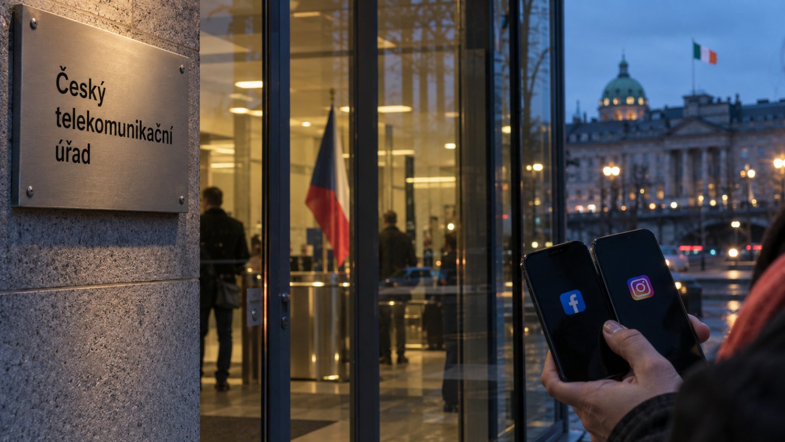 ČTÚ tlačí na Irsko kvůli blokacím účtů Meta, lhůta je 60 dní
