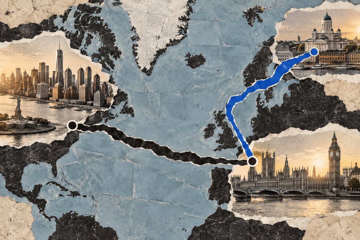 Las pruebas de red parten de DigitalOcean en Nueva York y Hetzner en Helsinki, por lo que la distancia al destino cambia la comparación.