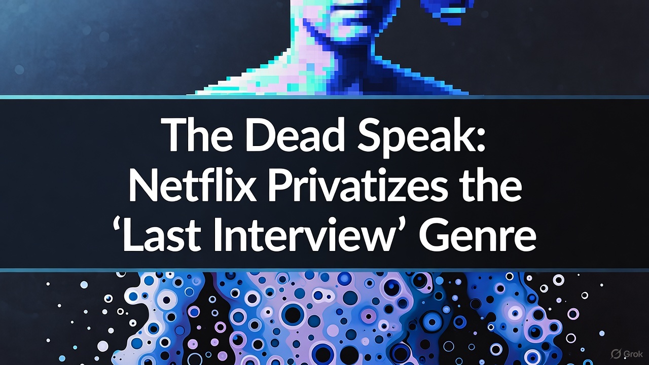 The Dead Speak: Netflix Privatizes the "Last Interview" Genre with "Famous Last Words"