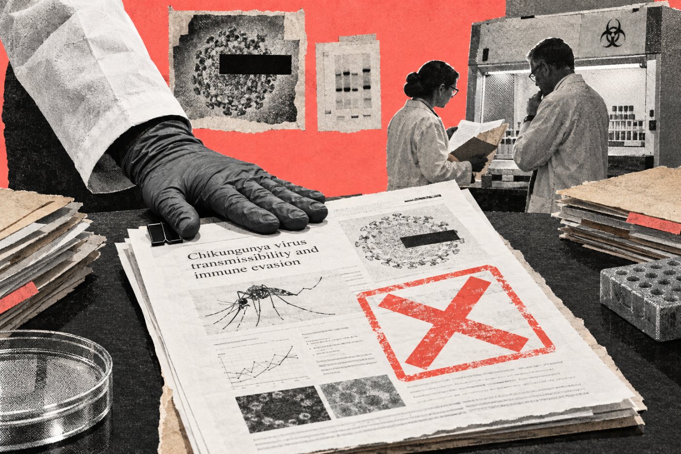 Claude سے متعلق chikungunya تحقیق میں حساس درخواست روکی گئی جبکہ dual-use مقصد کی جانچ جاری ہے