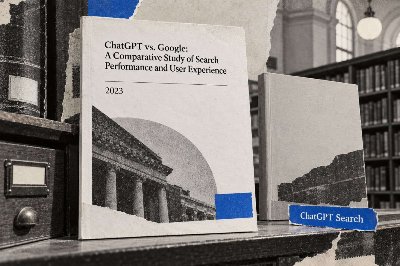ChatGPT-ի և Google-ի որոնման հոսքերը համեմատող 2023 թվականի հետազոտությունը՝ ներկայիս վեբ որոնման գնահատականից առանձնացված։