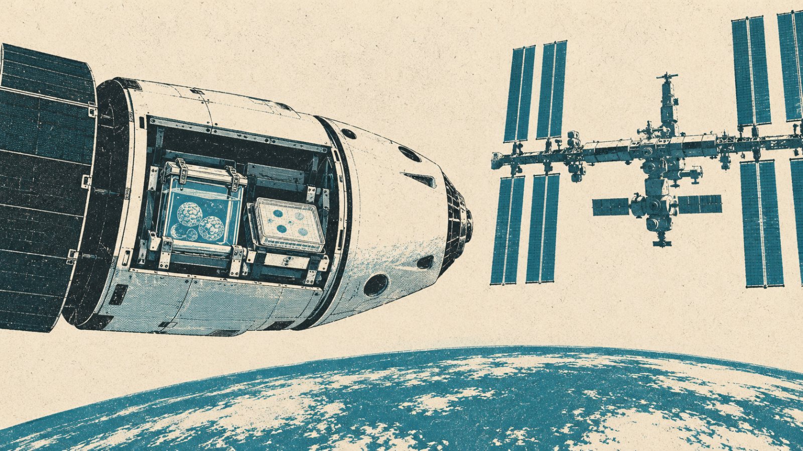 CRS-35 Packs Brain Models and Superbugs for the ISS