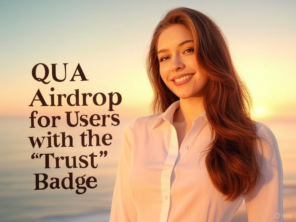 Third Airdrop for Quasa Connect Users: Become a Verified Users, Earn the "Trusted" Badge, and Receive 200 QUA