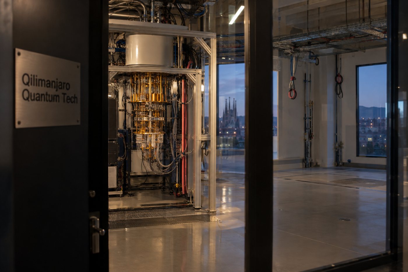 El centro de datos cuántico de Qilimanjaro en Barcelona muestra la infraestructura existente sobre la que se plantea la expansión.