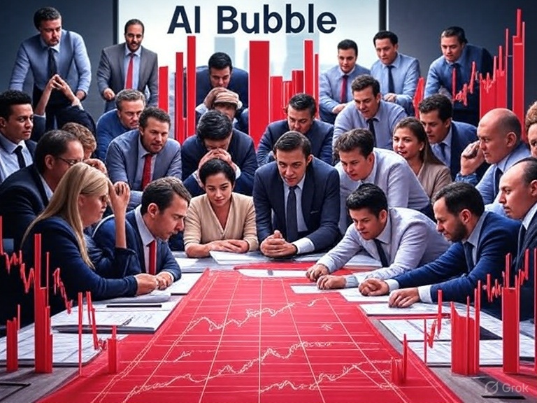 Wall Street AI Stocks Slide Triggered by MIT Report