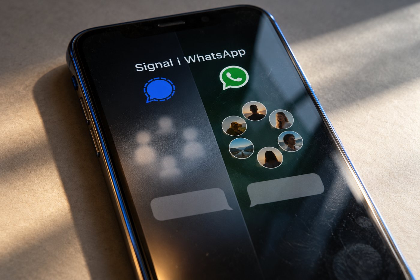 Porównanie grup w Signal i WhatsApp: dostawcy mają różny dostęp do informacji o ich członkach.