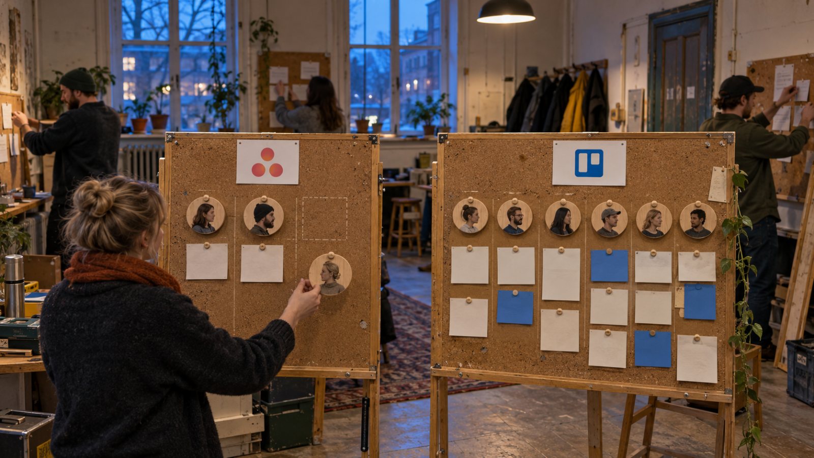 Asana eller Trello: två användare räcker för att vända gratisvalet