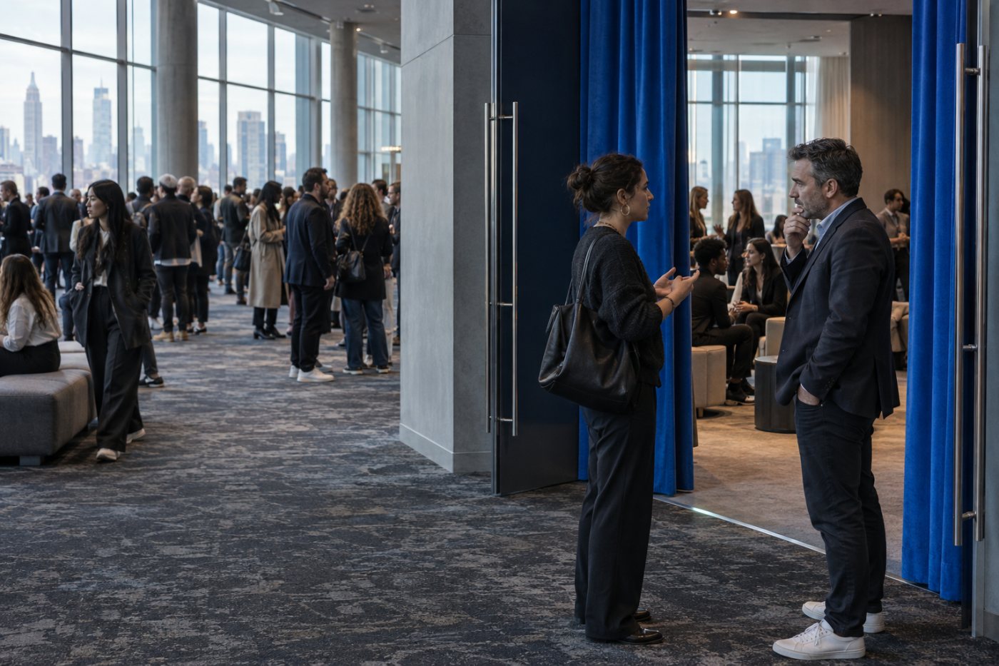 Į „Advertising Week“ kūrėjų renginį pakviesti autoriai ir prekių ženklų atstovai užmezga tiesioginį pokalbį.