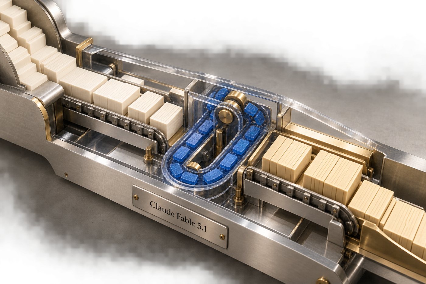 Claude Fable 5.1 workload separates unchanged input and output rates from lower-cost cache reads.