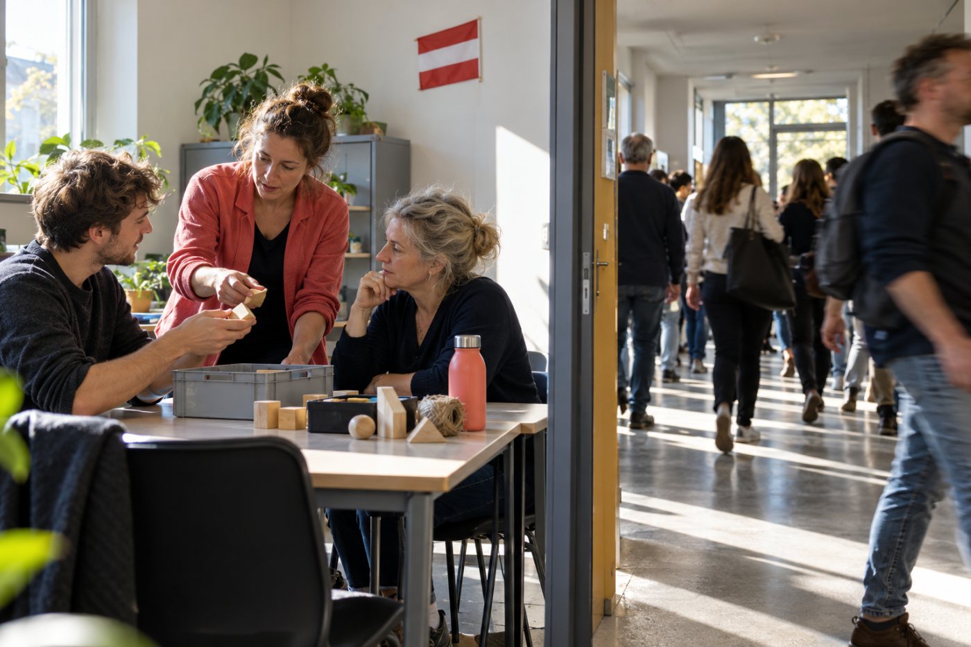 Nur wenige befragte Erwerbstätige in Österreich haben eine KI-Schulung im Job erhalten; viele berichten von keinem Angebot ihres Arbeitgebers.