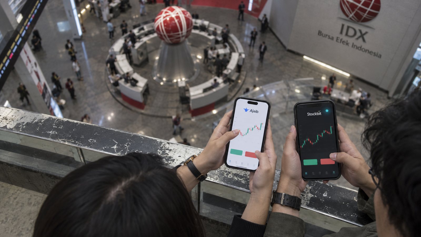 Ajaib atau Stockbit: biaya hampir sama, data real-time membedakan tagihan