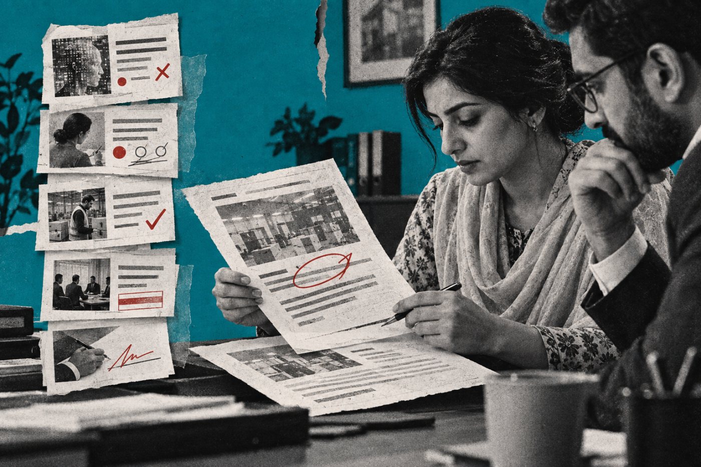 AI response سے مالی اثر تک پانچ مرحلوں کی قابلِ آڈٹ پیمائشی کڑی