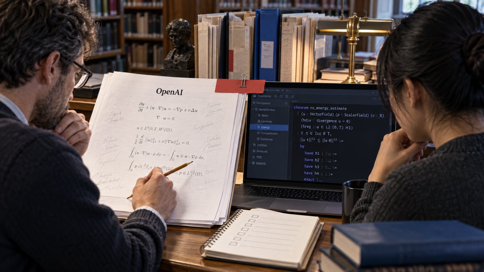 برهان OpenAI لنافييه–ستوكس ينتظر تدقيقًا وسط نزاع أولوية