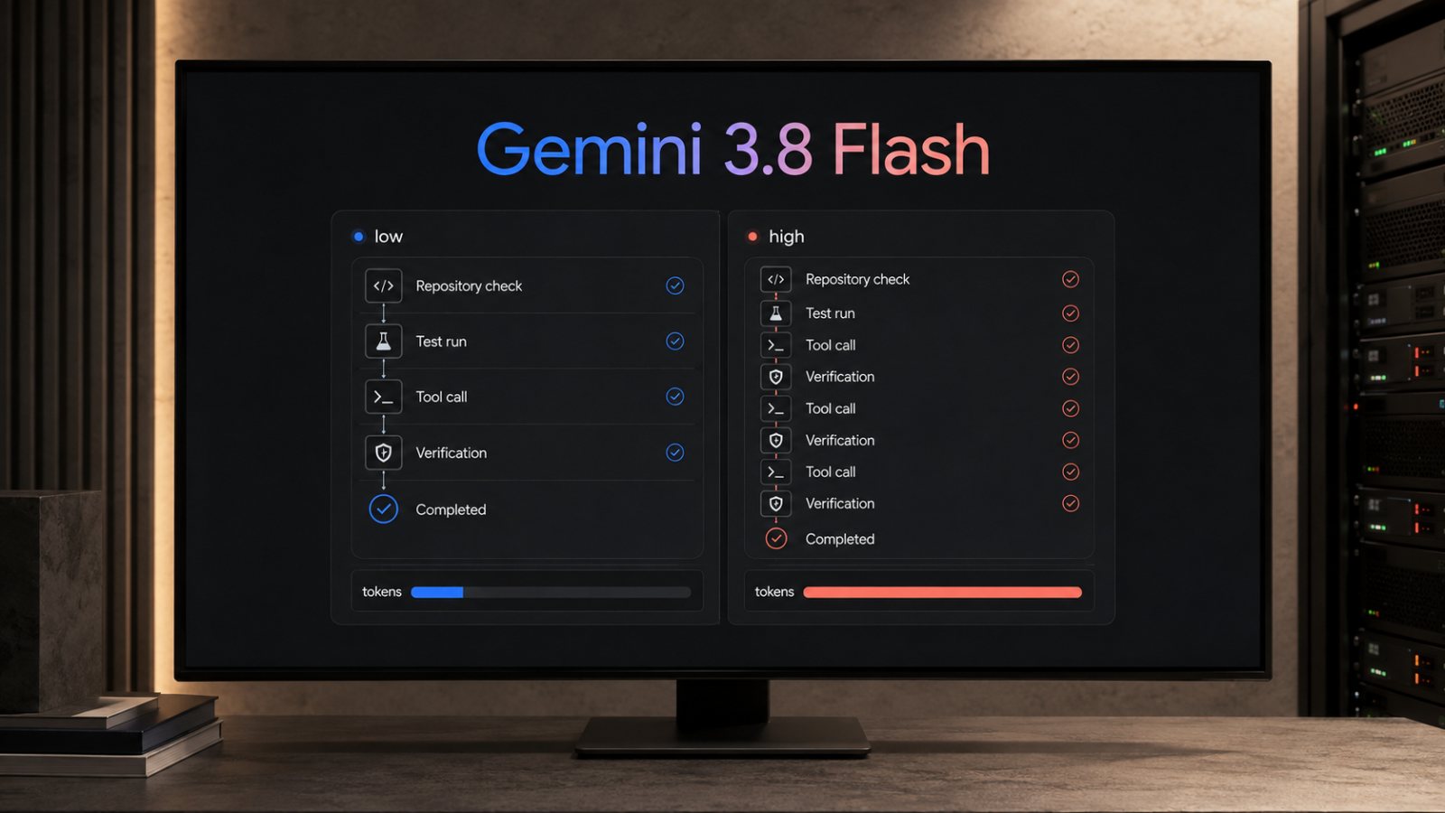 Gemini 3.8 Flash startet günstig – hoher Denkaufwand verbraucht mehr Tokens