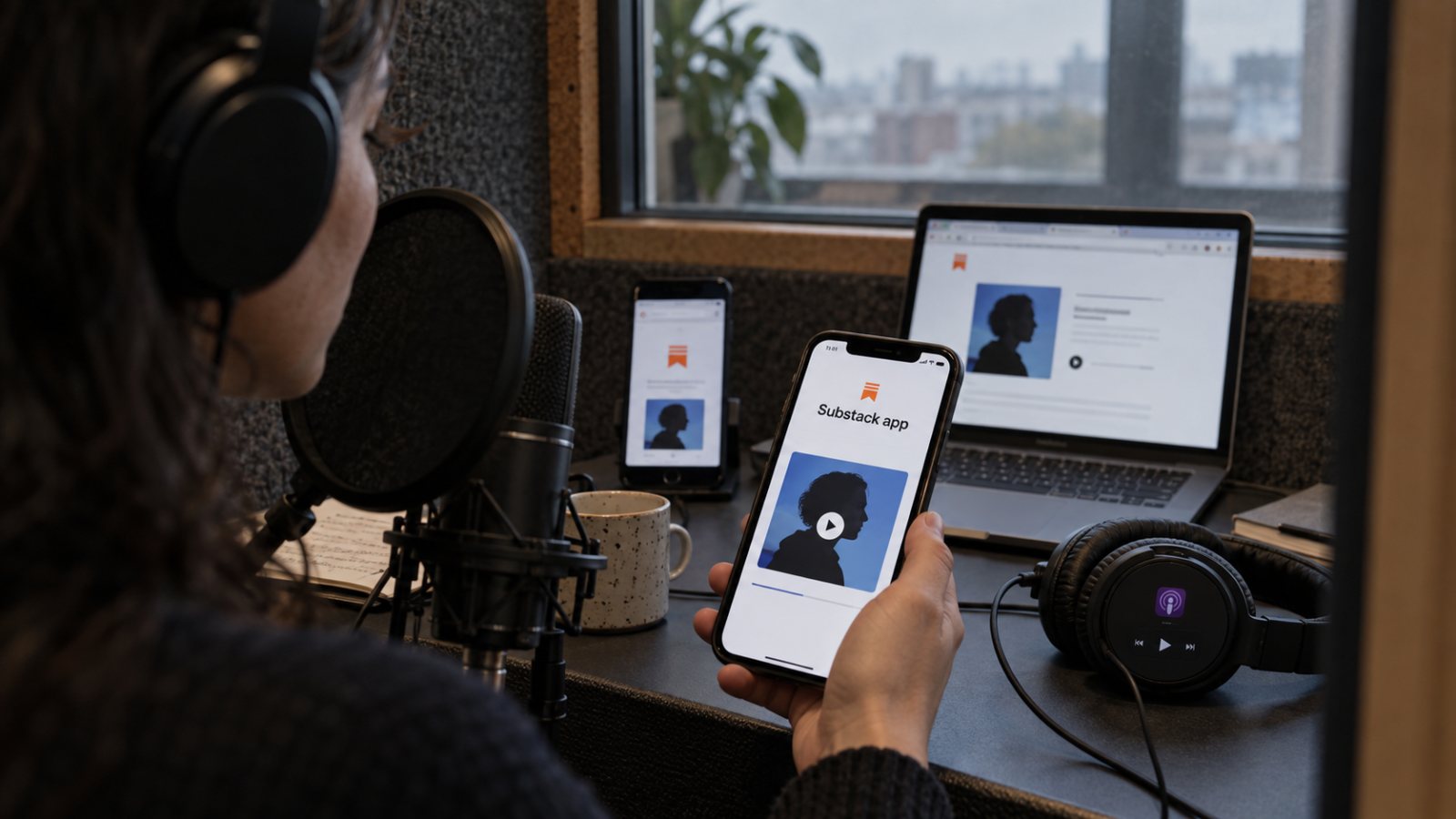Substack da una pestaña al pódcast: descubrirlo ya no depende del boletín