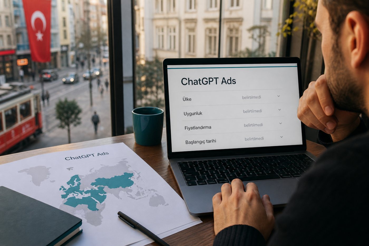 ChatGPT Ads’in Türkiye’deki reklamveren erişimi ve kullanıcı envanteri hakkında açıklanmayan ayrıntılar
