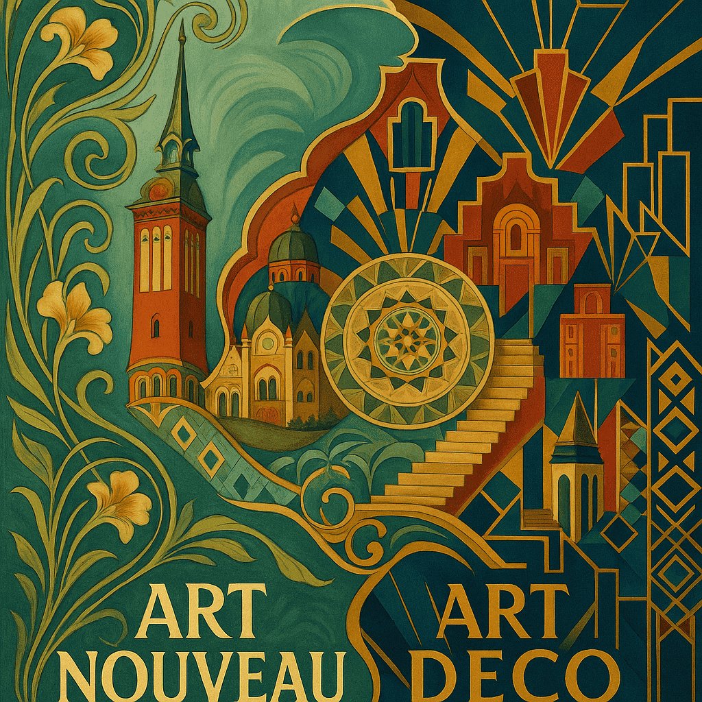 Art Nouveau and Art Deco: Two Faces of Refined Beauty — and a Glimpse Into the Future
