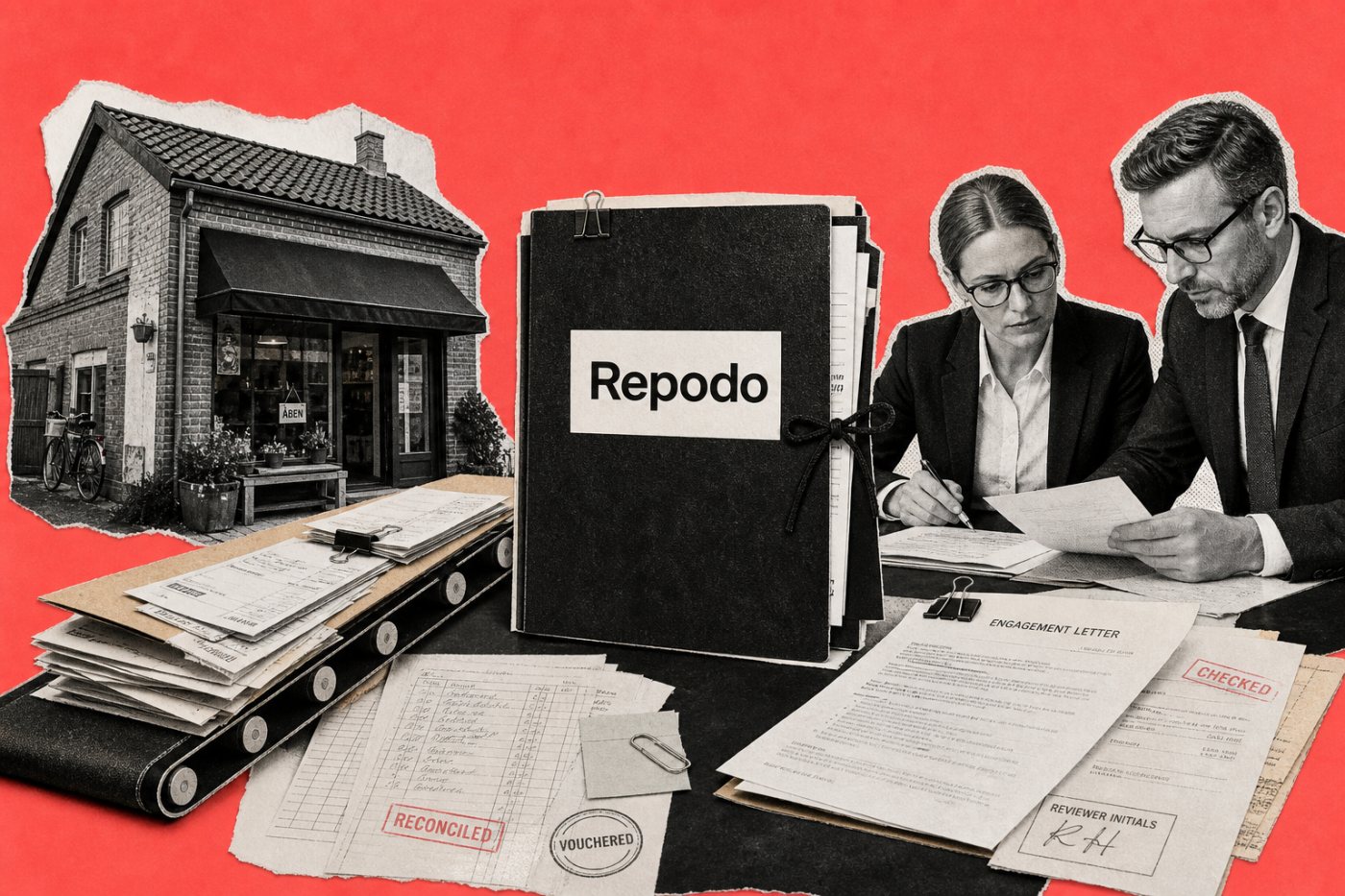 Repodo integra plataforma tecnológica, equipe qualificada e atendimento a pequenas empresas em uma firma de auditoria autorizada.