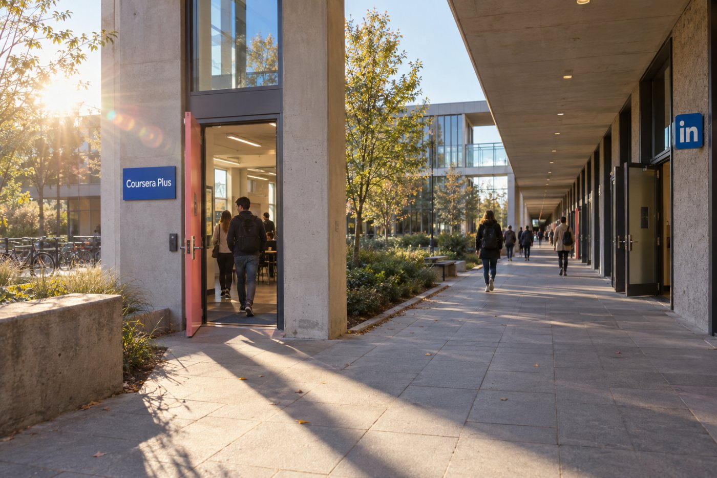 „Coursera Plus“ ir „LinkedIn Premium Career“ pasirinkimas priklauso nuo planuojamos mokymosi trukmės.