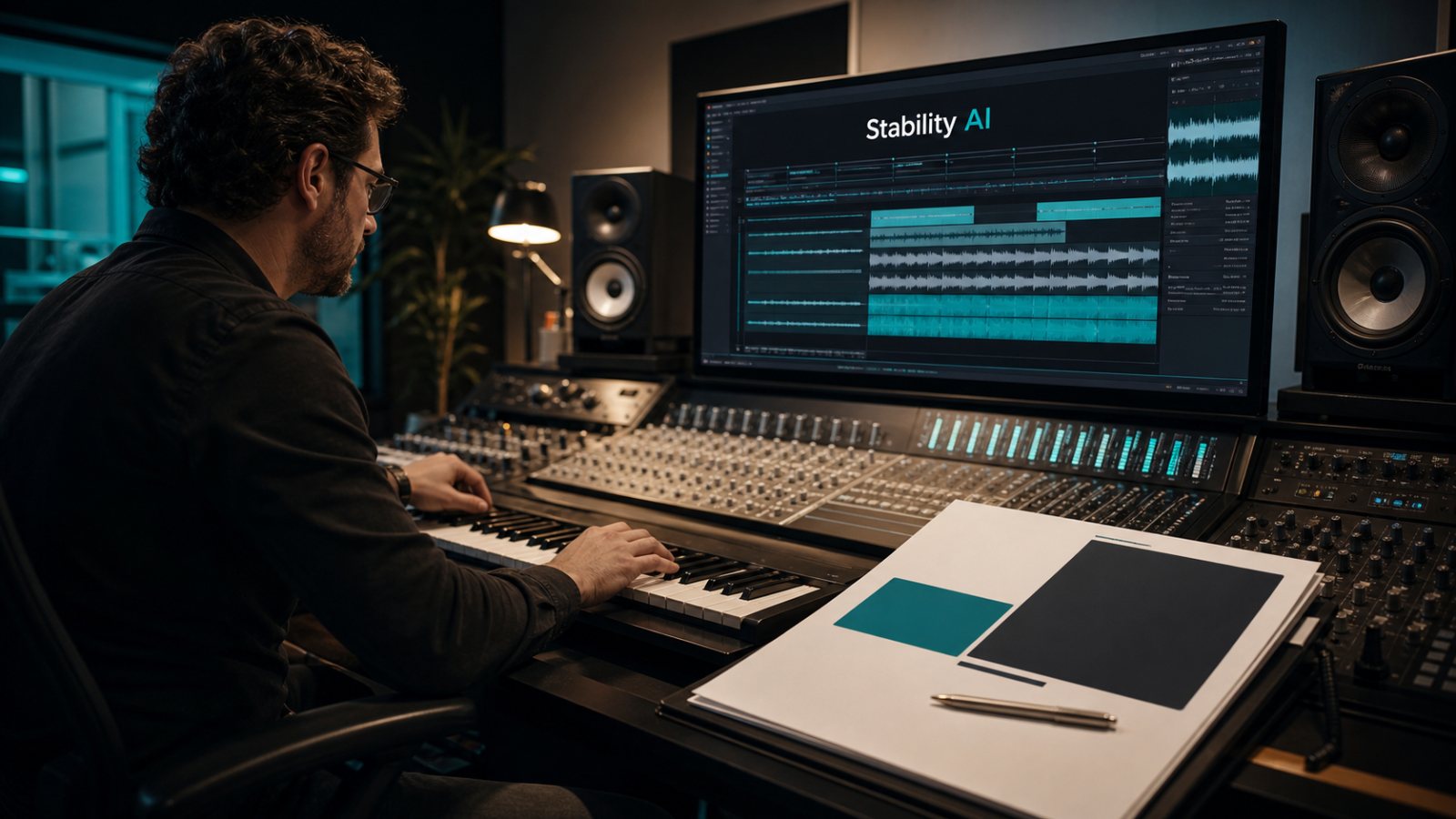 Musikriesen finanzieren Stability AI: 76 Millionen Dollar mit Lizenzlogik