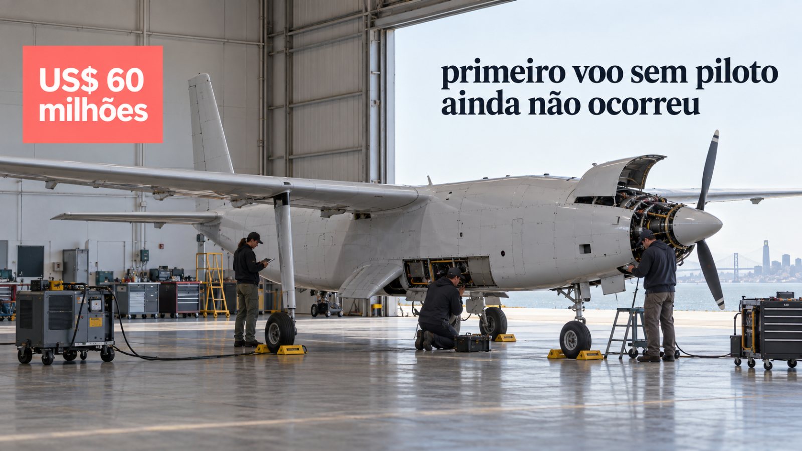 Poseidon capta US$ 60 milhões — o primeiro voo sem piloto ainda não ocorreu