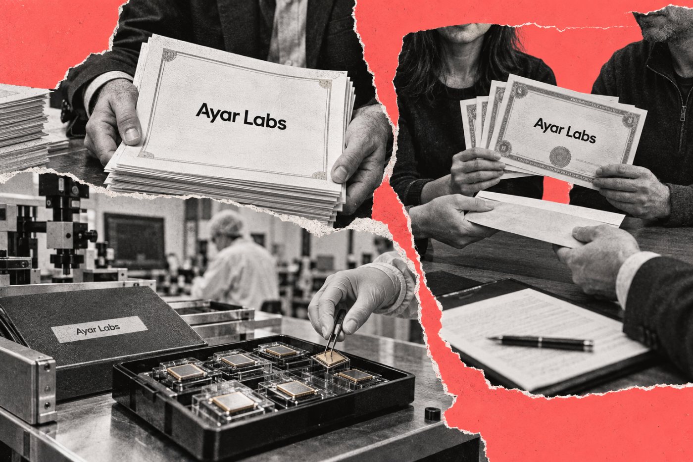 الفرق بين رأس المال الجديد في سلسلة Ayar Labs E وشراء الأسهم من المساهمين الحاليين في الصفقة الثانوية