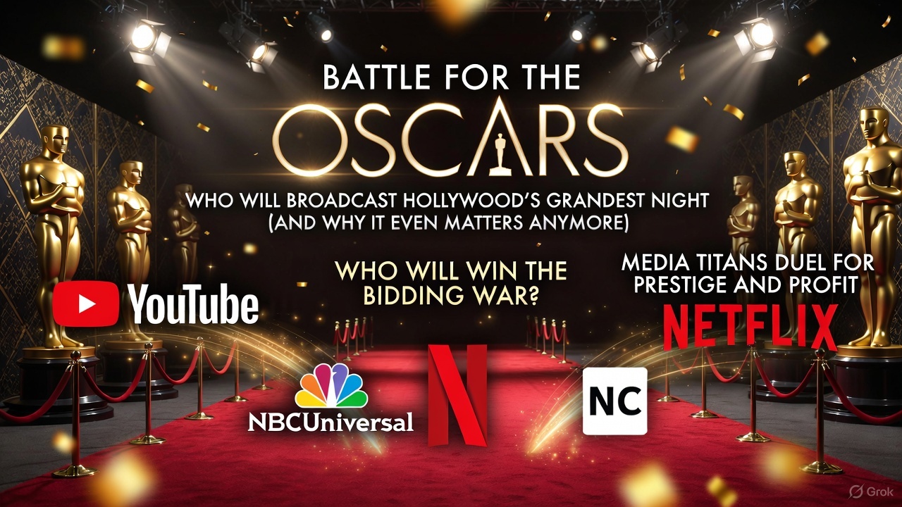 Battle for the Oscars: Who Will Broadcast Hollywood's Grandest Night (and Why It Even Matters Anymore)?