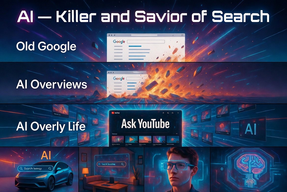 AI: The Killer and the Savior of Search at the Same Time