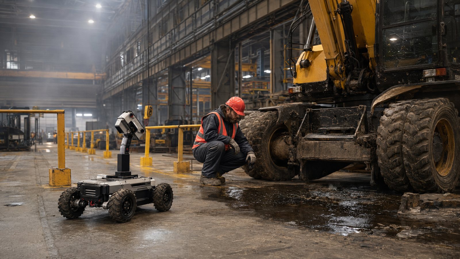 Caterpillar fiziksel AI’ı sahaya taşıyor; karar yükü işçiyle makine arasında