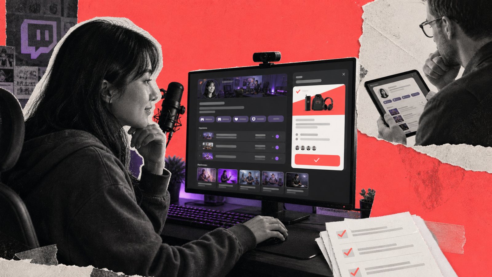 Twitch mở tài trợ cho Affiliate: hồ sơ trống vẫn khiến thương hiệu bỏ qua