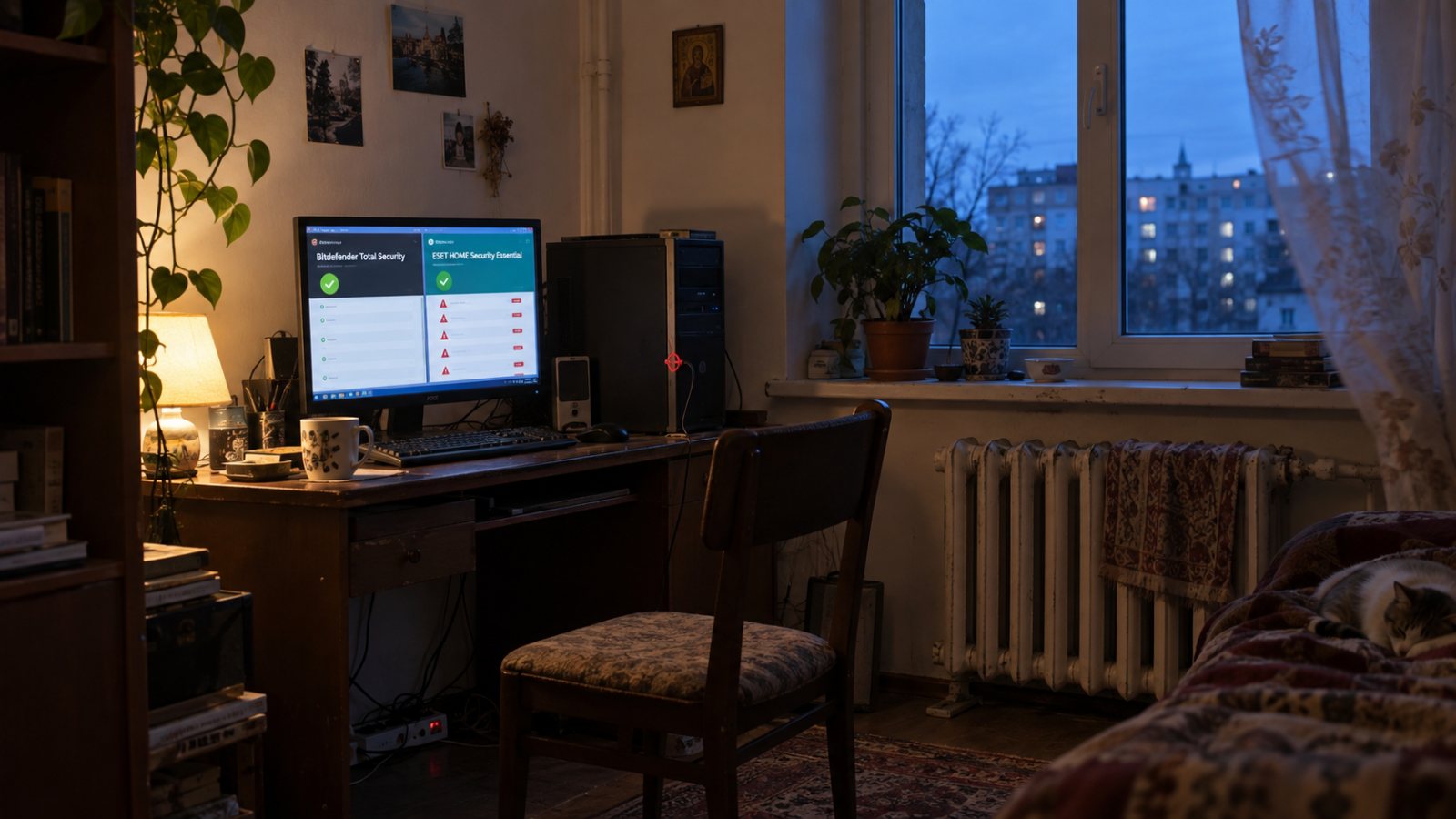 Bitdefender sau ESET: 0,01% protecție ascunde 12 alarme false