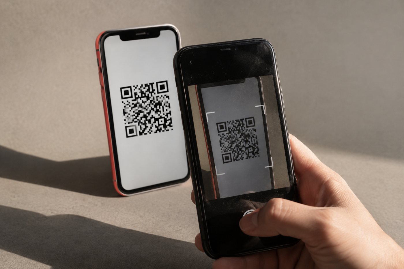 Подключение приложения-аутентификатора к TikTok через QR-код для дополнительной проверки входа.