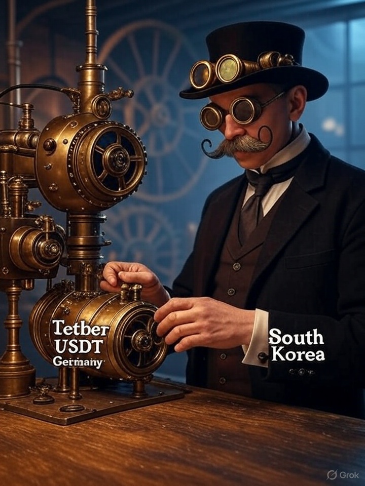 Tether Surpasses Germany in U.S. Treasury Holdings, Sets Sights on South Korea