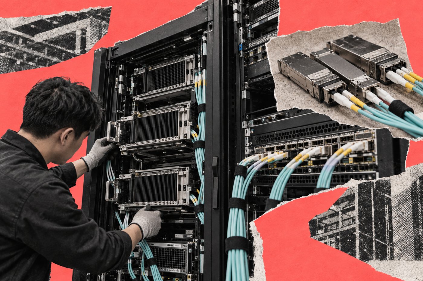 Customized inference silicon and optical connectivity being integrated into Amazon AI data-center infrastructure