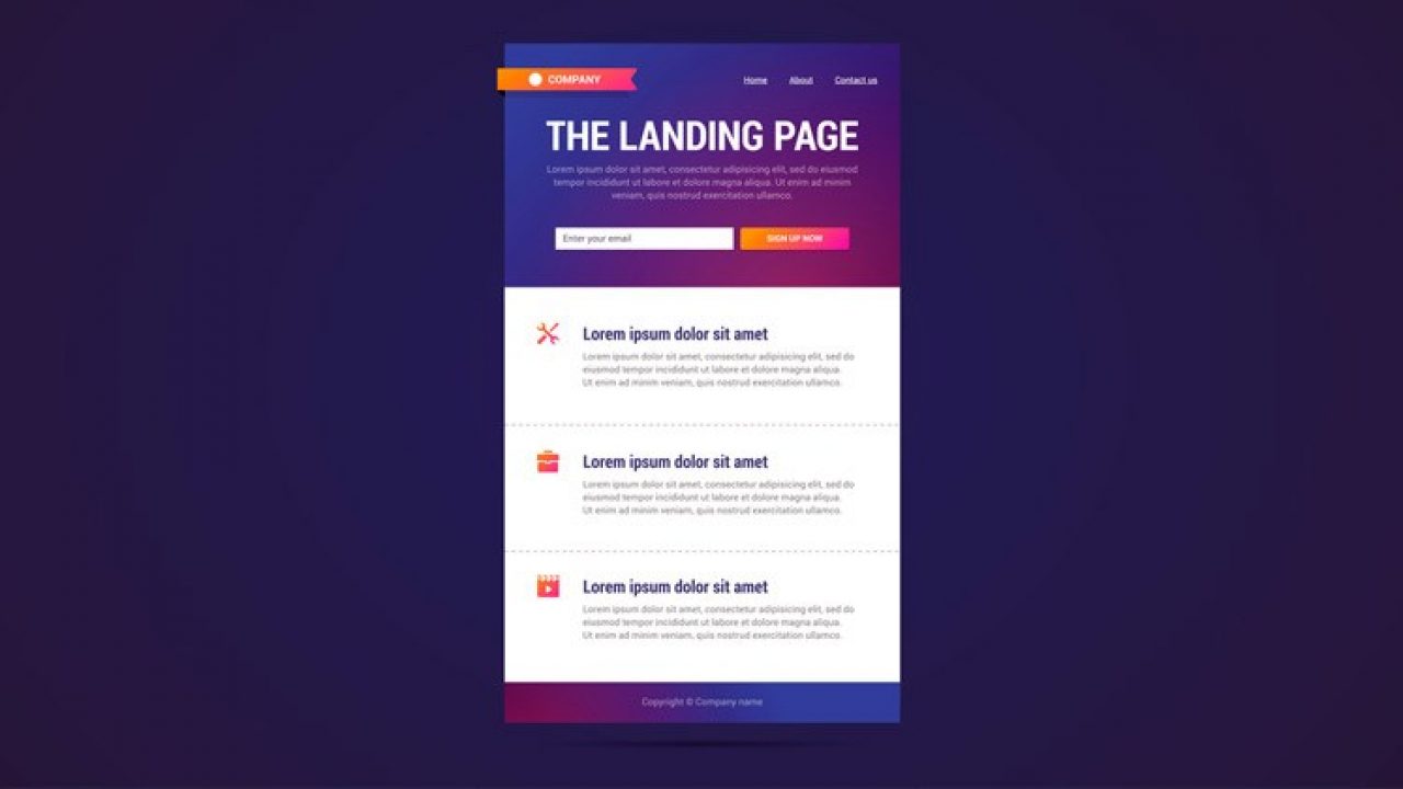 Что такое Landing Page или зачем вам посадочная страница
