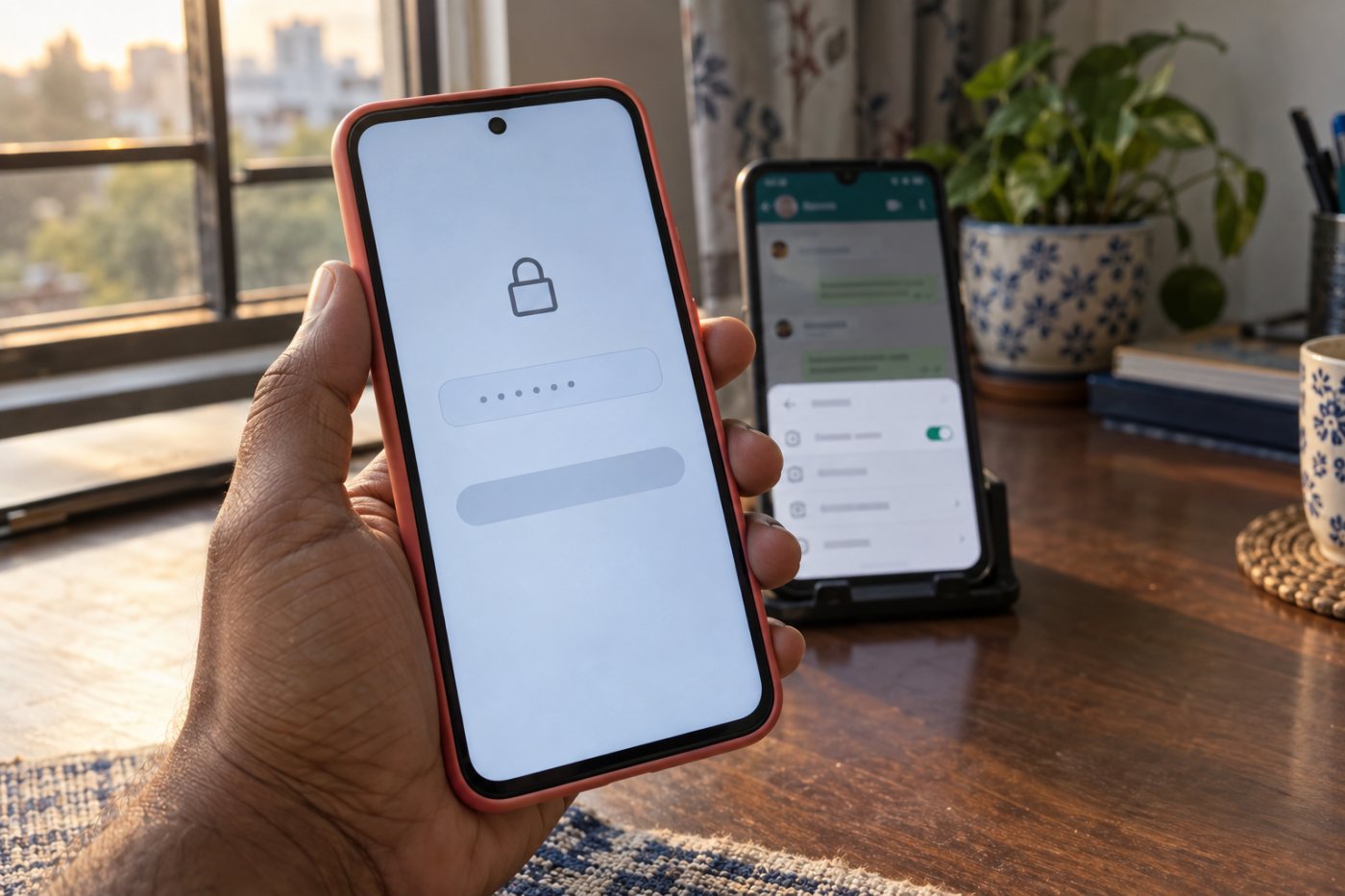 नए फोन पर WhatsApp एन्क्रिप्टेड बैकअप की अलग चाबी और पुराने फोन पर उपलब्ध चैट