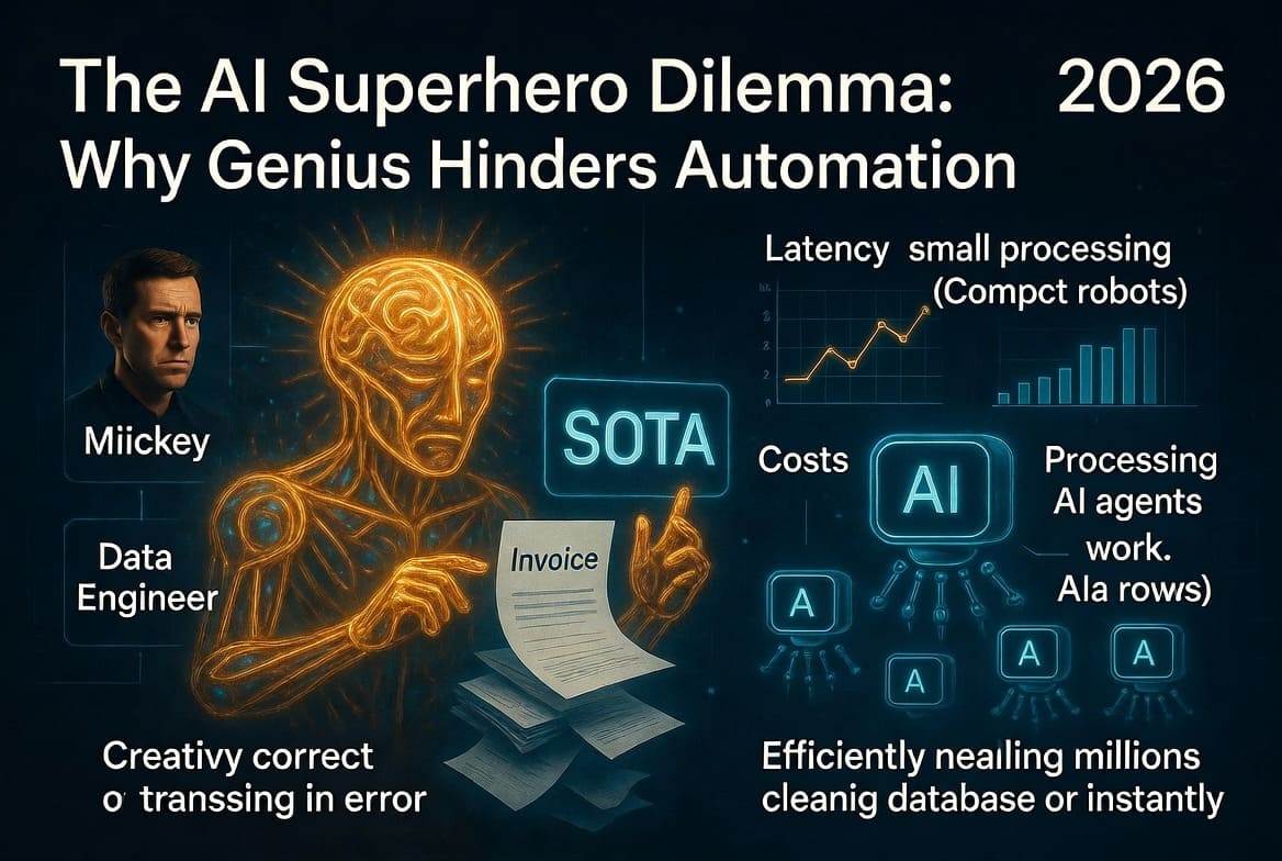 Дилемма супер-ИИ: Почему «гениальность» мешает корпоративной автоматизации