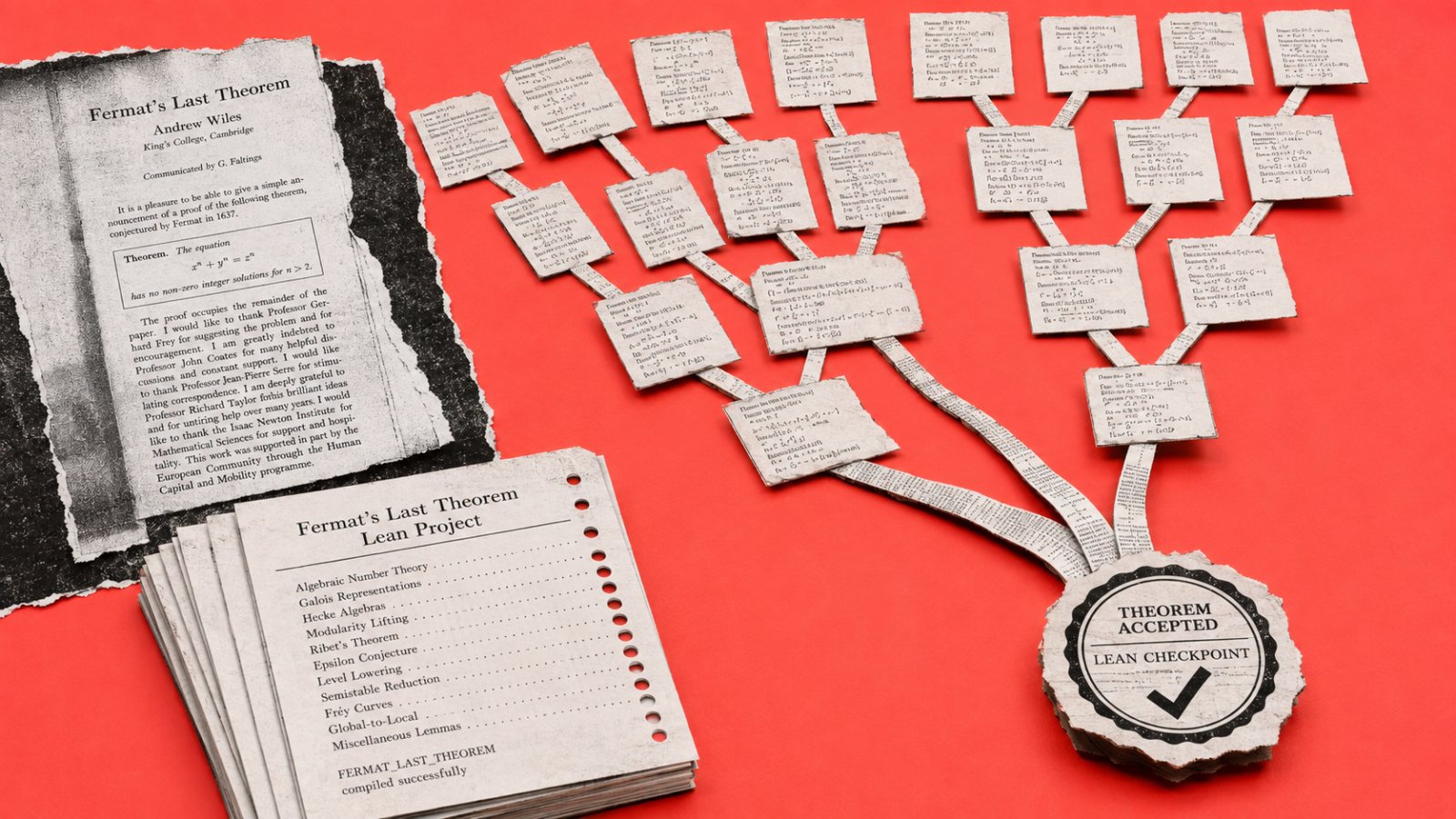 Claude verificó el teorema de Fermat en 11 días, pero no halló otra prueba