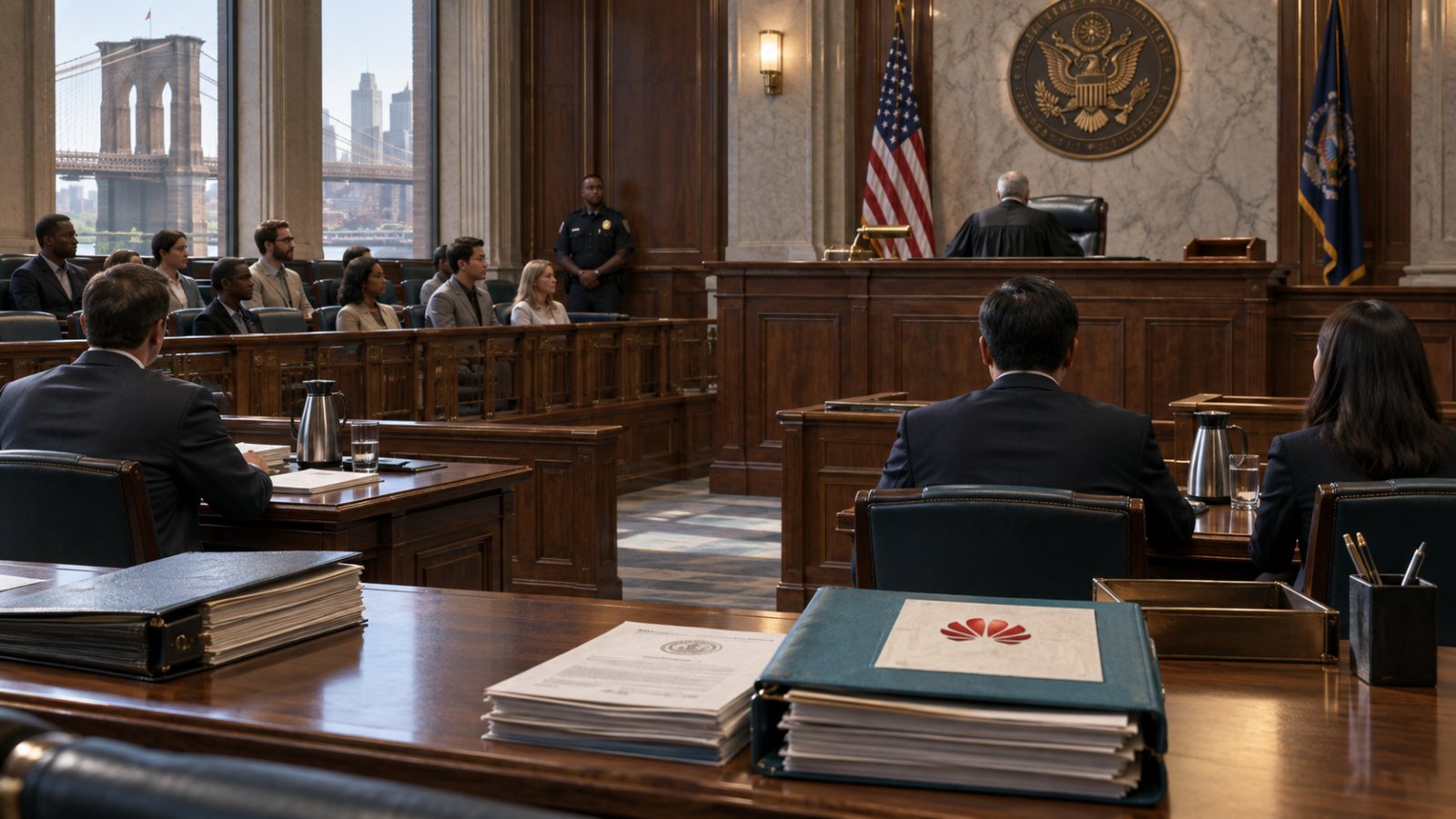 Huawei کا آٹھ سال پرانا مقدمہ trial میں، الزامات ابھی فیصلہ نہیں