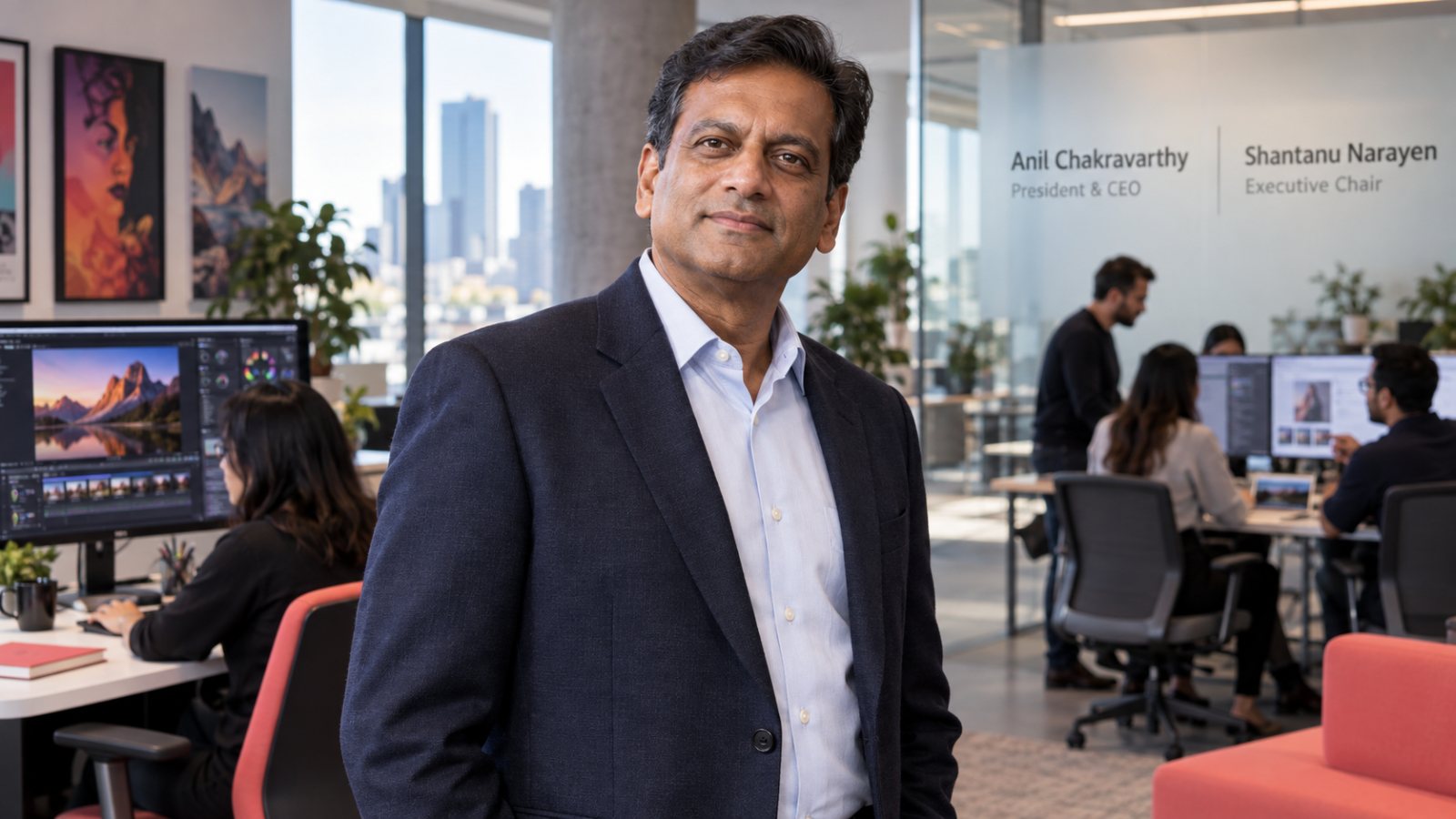 Adobe macht Chakravarthy zum CEO – der KI-Druck entscheidet seine Agenda