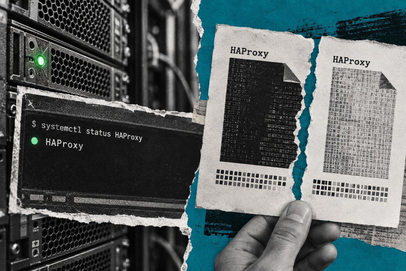 چلتی ہوئی HAProxy 2.8.12 سروس کی deployed binary معتبر package copy سے مختلف نکلتی ہے
