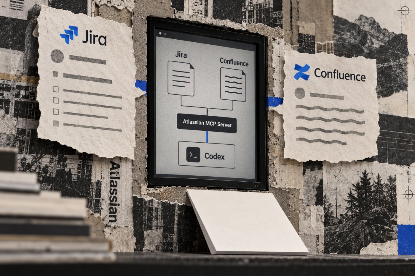 Jira işi ve Confluence bilgisinin Atlassian MCP bağlantısıyla Codex’e bağlam sağlaması