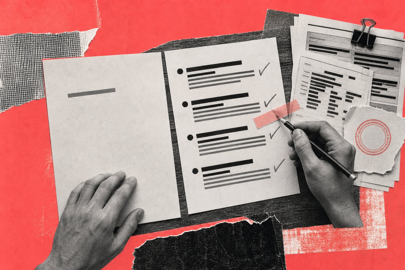 A vague AI claim is rewritten as a resume bullet naming the task, personal contribution, verification method, and supportable result.