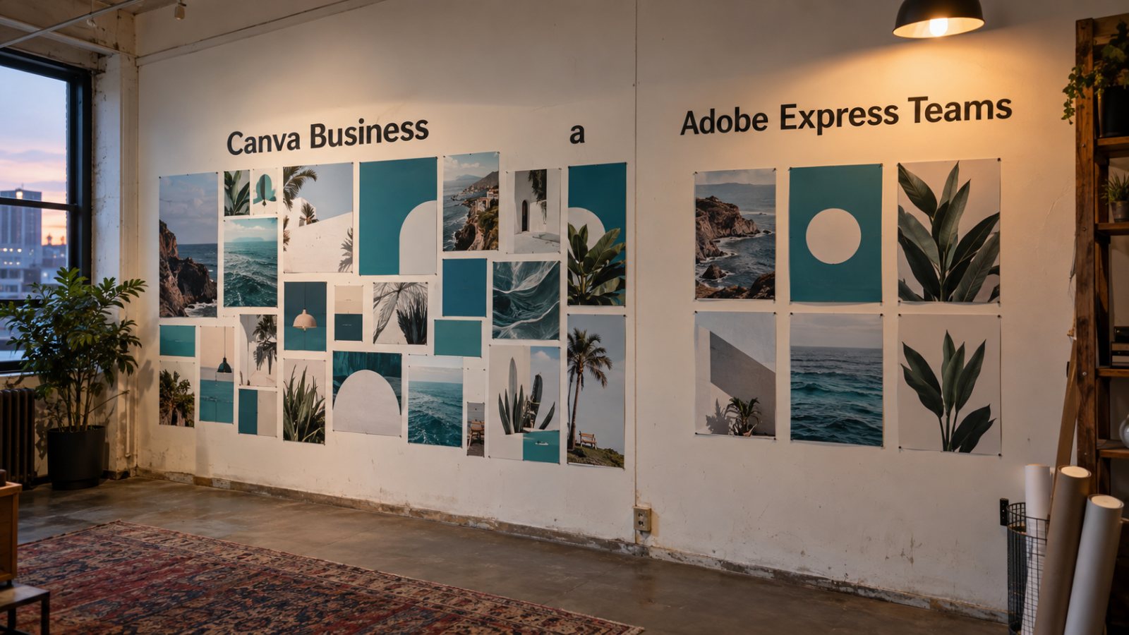 Canva či Adobe Express: lacnejší tímový plán má menšiu knižnicu