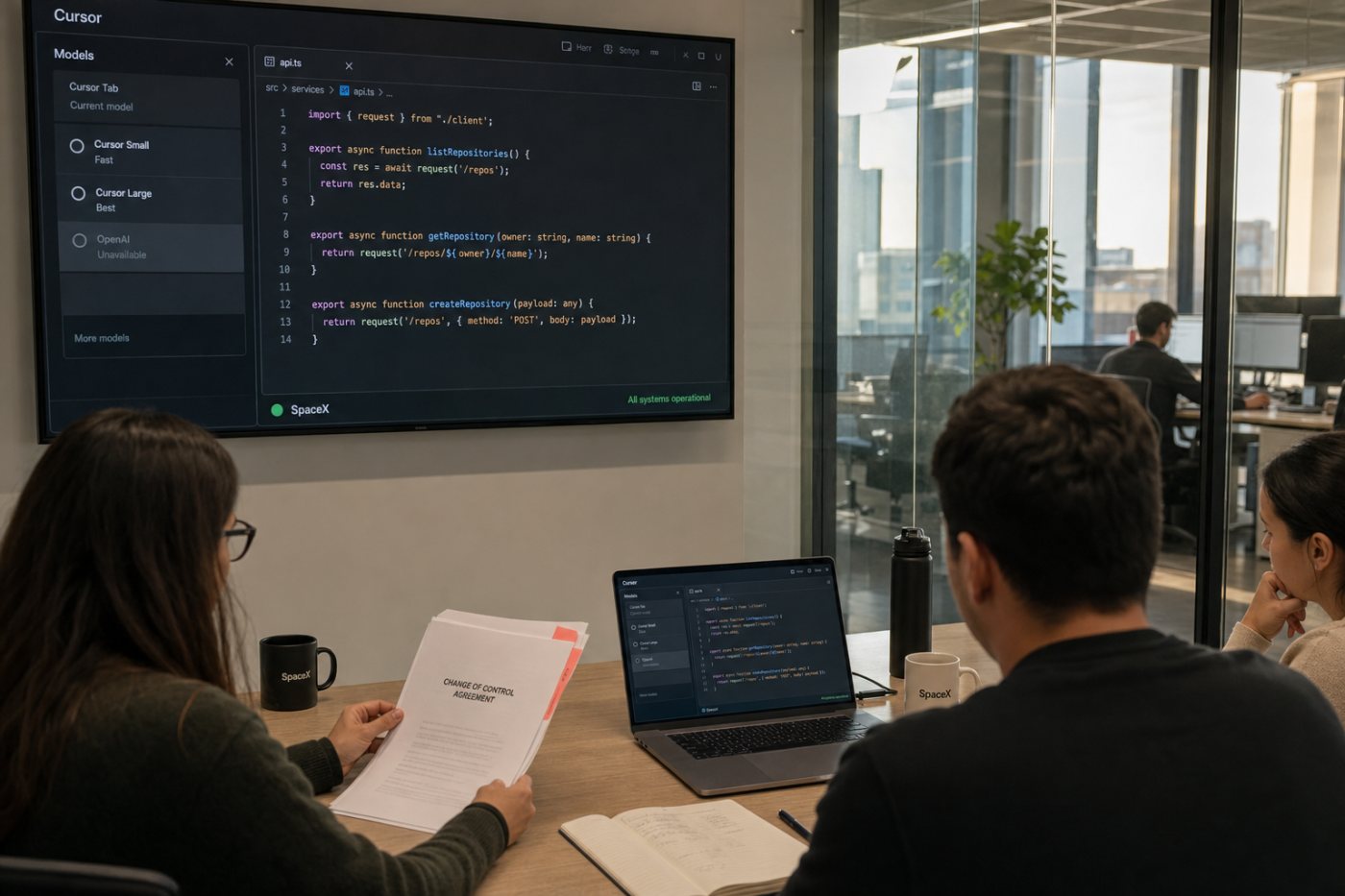 La compra de Cursor por SpaceX activa la ventana contractual utilizada por OpenAI para retirar sus modelos.