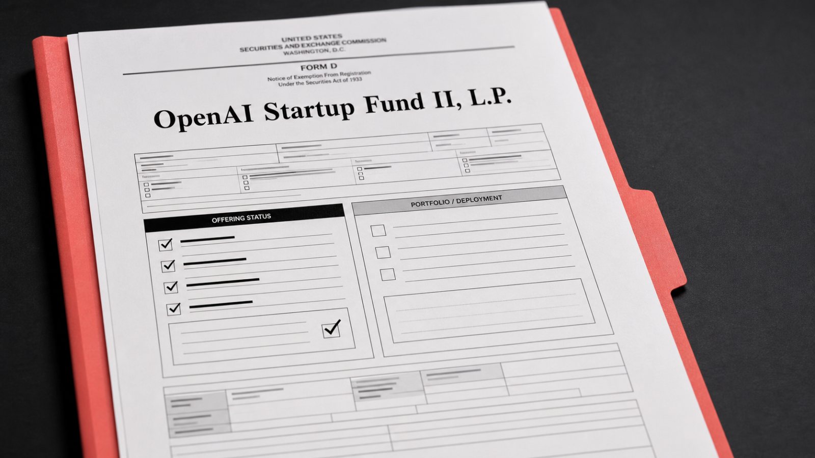 OpenAI का 400 मिलियन USD Fund II—पूरी पेशकश एक निवेशक ने ली