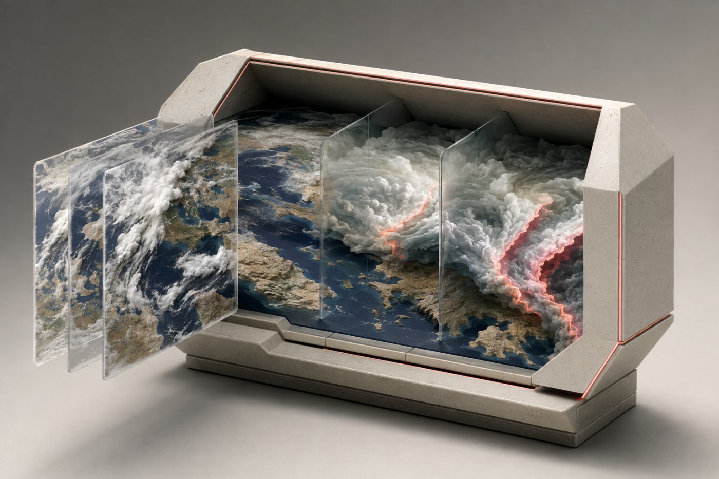 WeatherNext 3’ün Doğu Akdeniz uydu gözlemlerinden saatlik yeni tahmin üretmesi