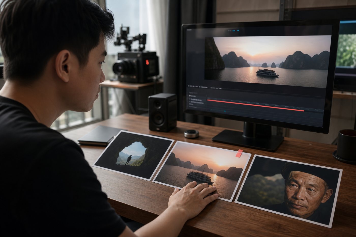 Ba thumbnail của cùng một video được A/B test và đánh giá theo thời gian xem